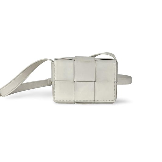 Bottega Veneta Candy Mini White Cassette Bag