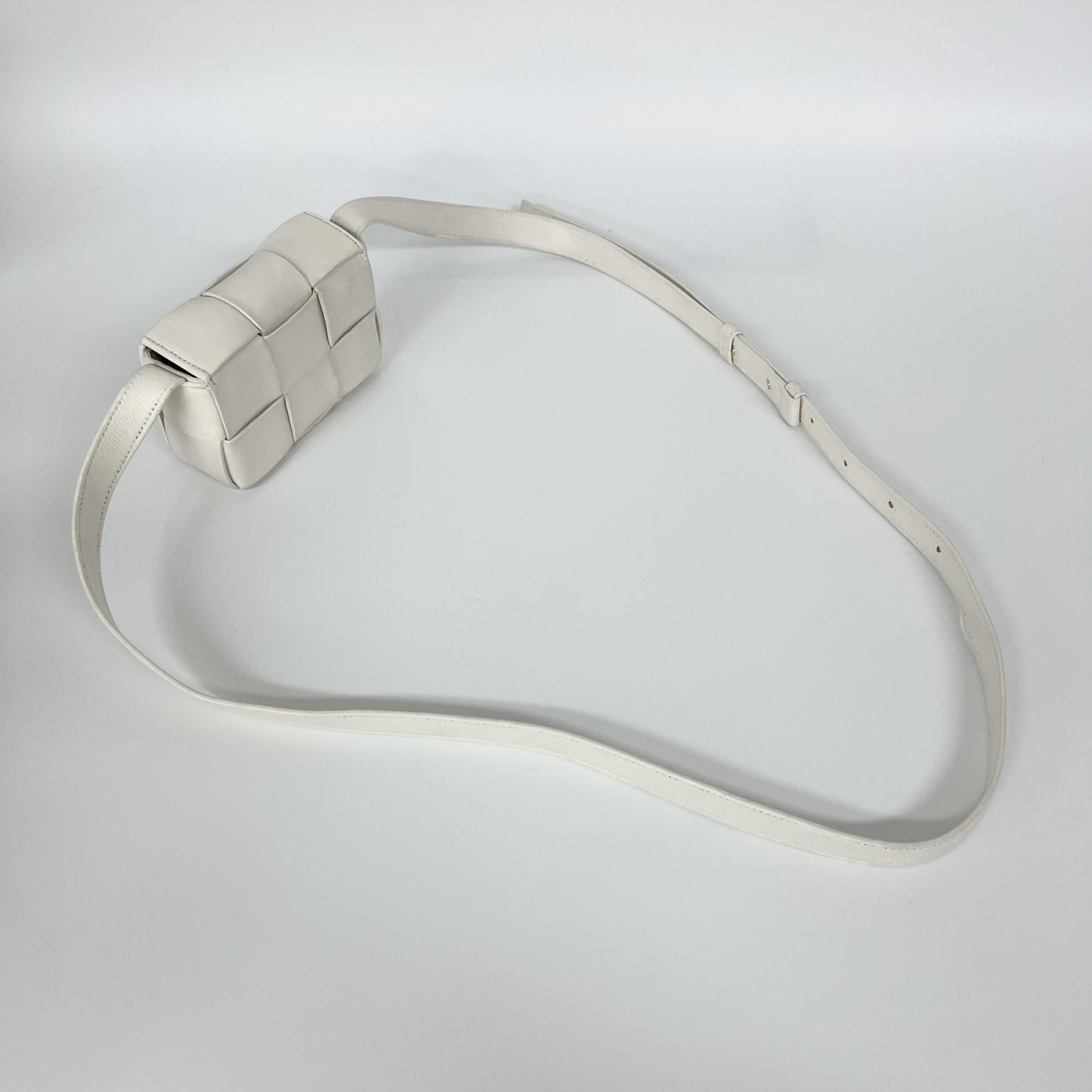 Bottega Veneta Candy Mini White Cassette Bag