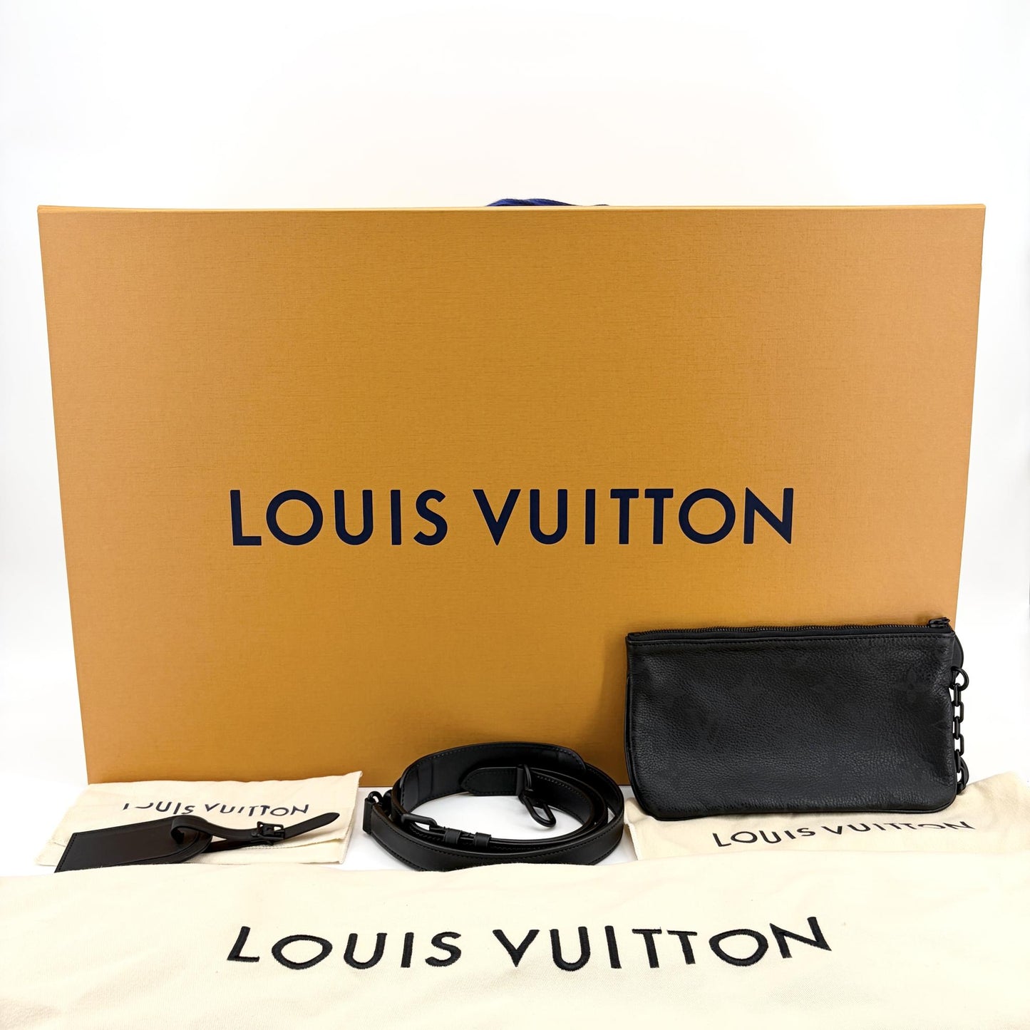 Louis Vuitton Speedy P9 Bandoulière 50 Shadow Black