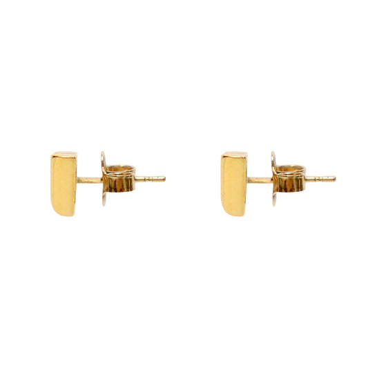 Louis Vuitton Essential V Gold Earrings