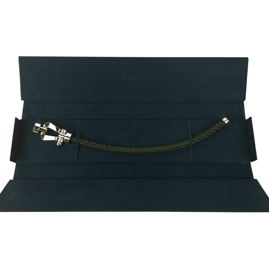 19 Force 10 White Gold XL Bracelet