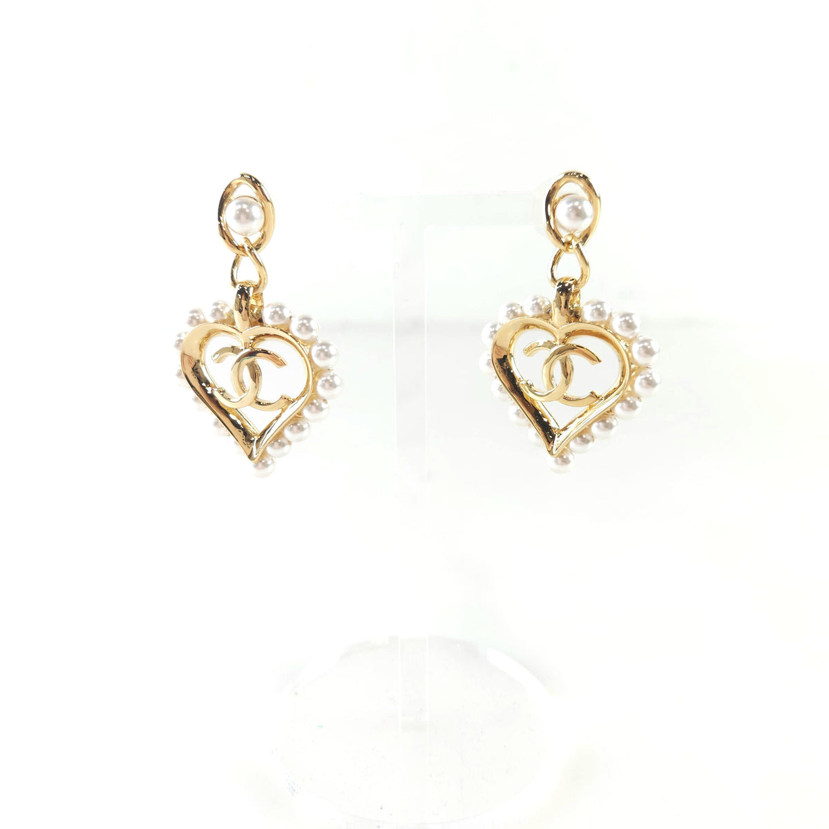 ハート CC ピアス AB2597