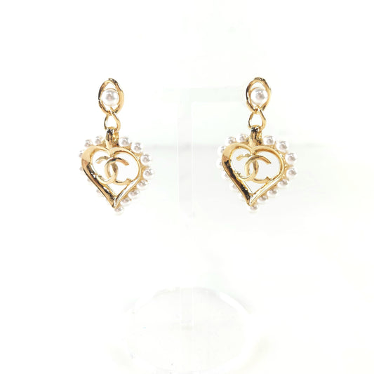 Heart CC Earrings AB2597