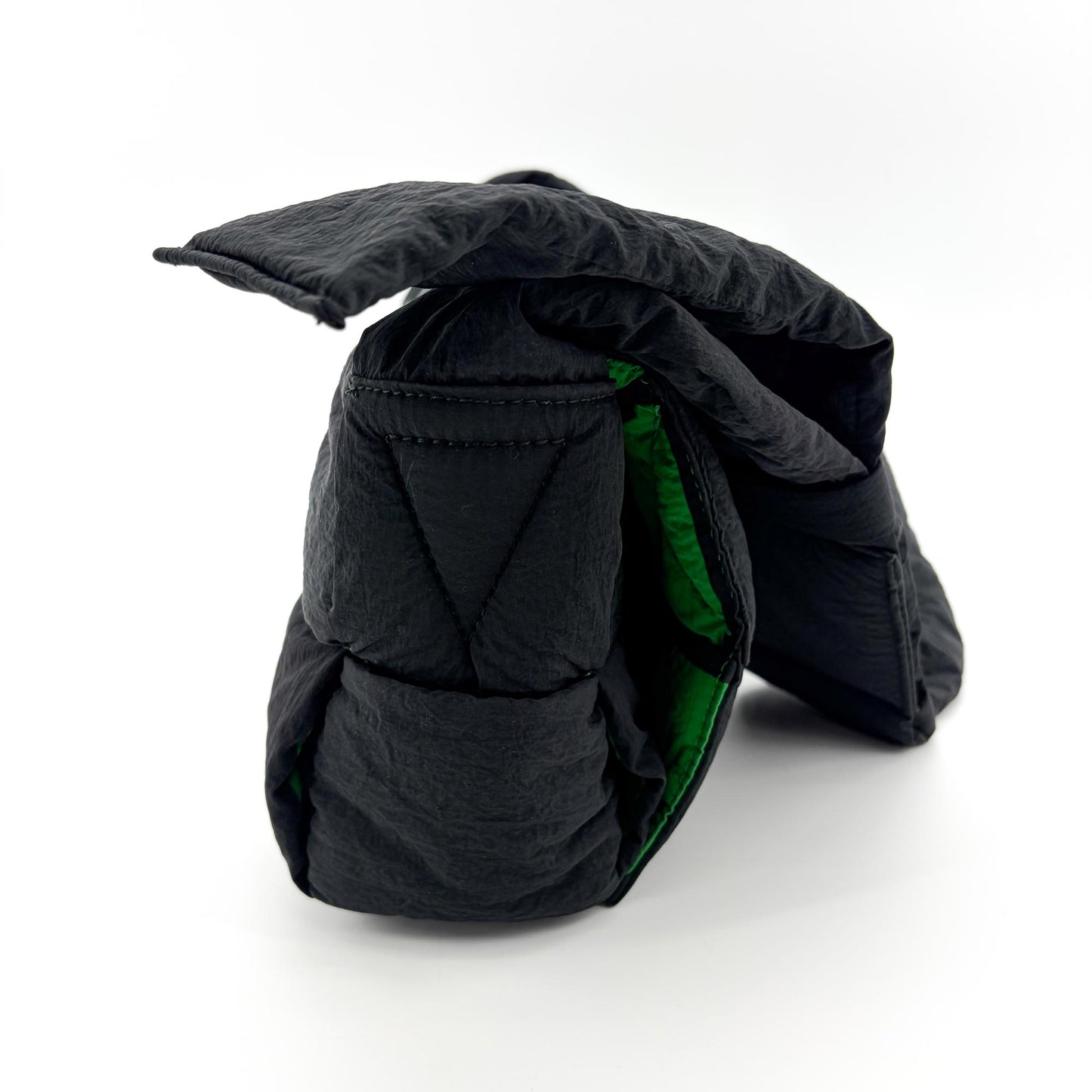 Bottega Veneta Padded Tech Cassette Bag Black