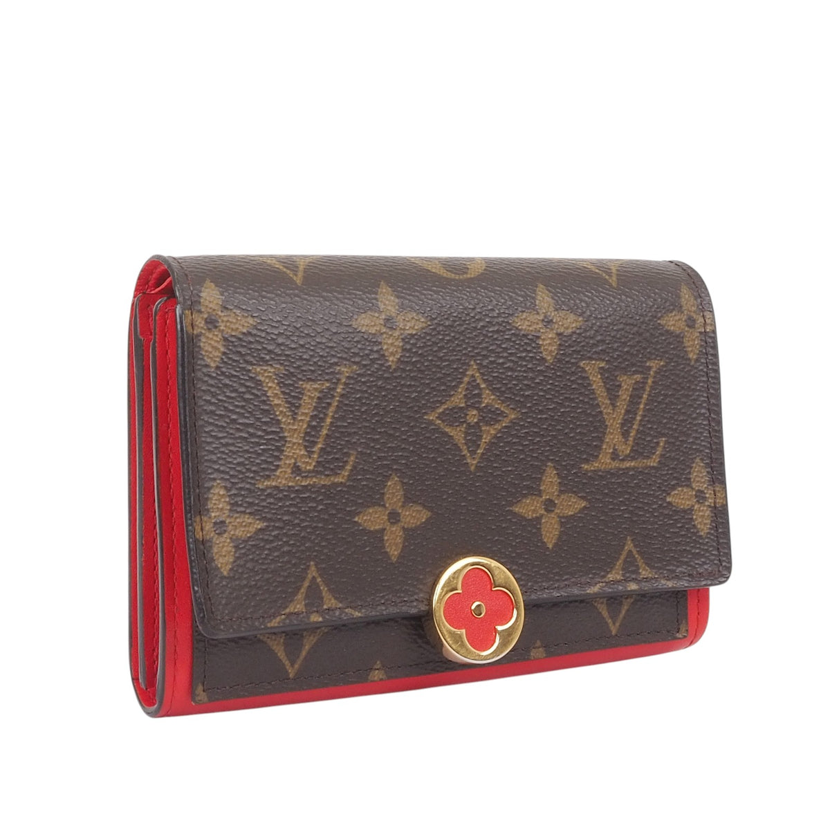 Louis Vuitton M64588 Monogram Flor medium wallet
