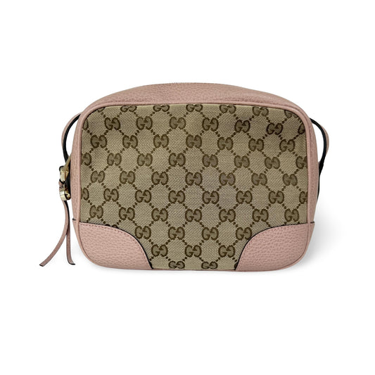 Gucci GG Canvas Micro Shopper Camera Bag