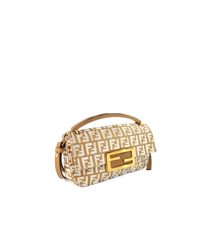 Fendi Beige Zucchino 2WAY Bag