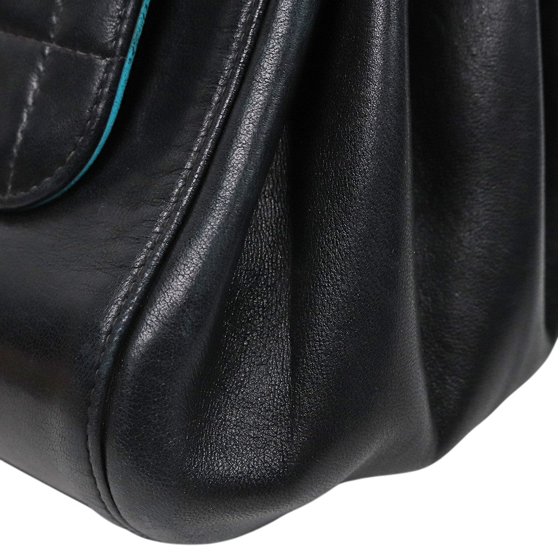 Chanel Black 2.55 Chocolate Bar Shoulder Bag
