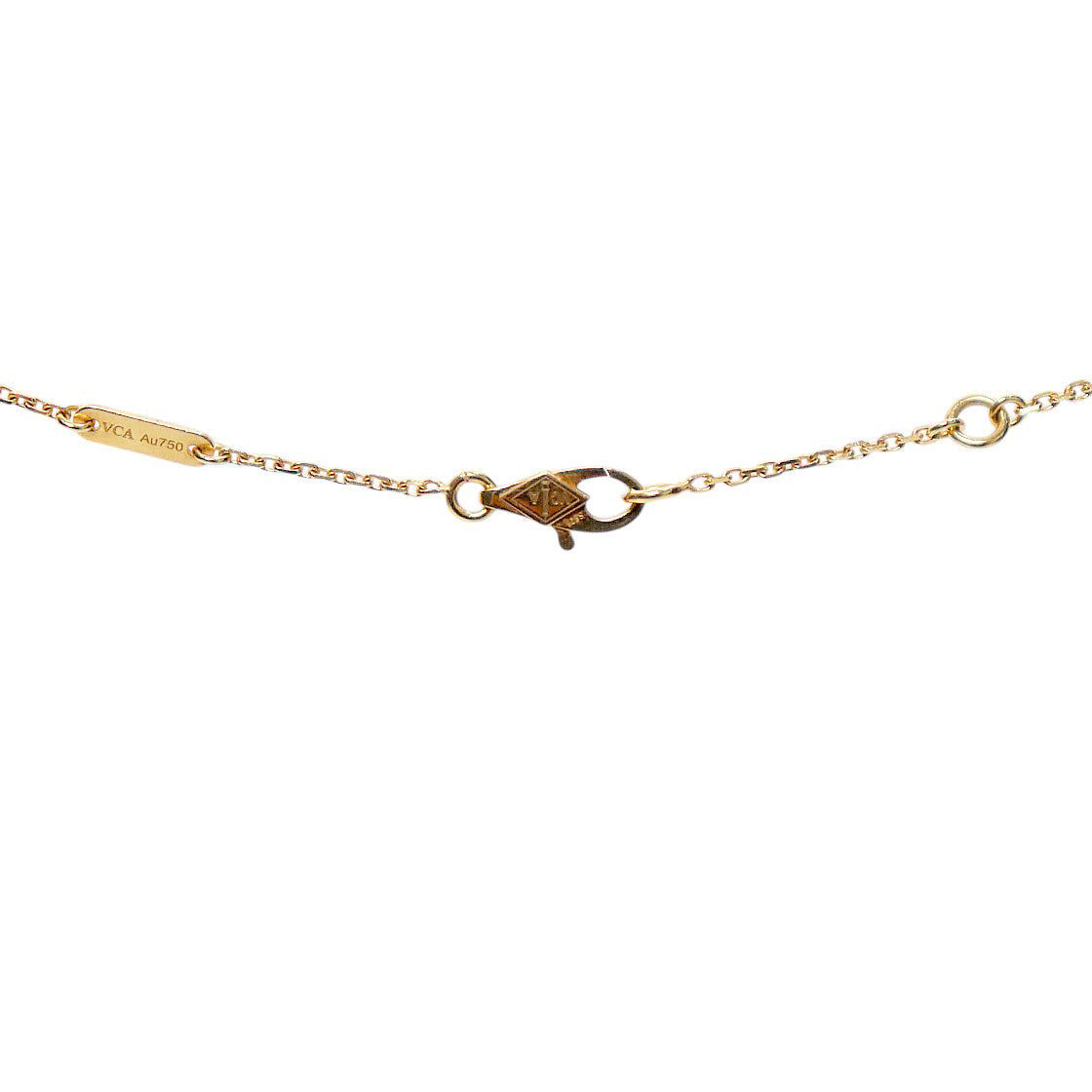 Van Cleef & Arpels Sweet Mother-of-Pearl Alhambra Necklace