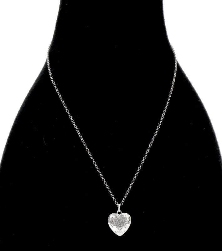Gucci Blind for Love Silver Necklace