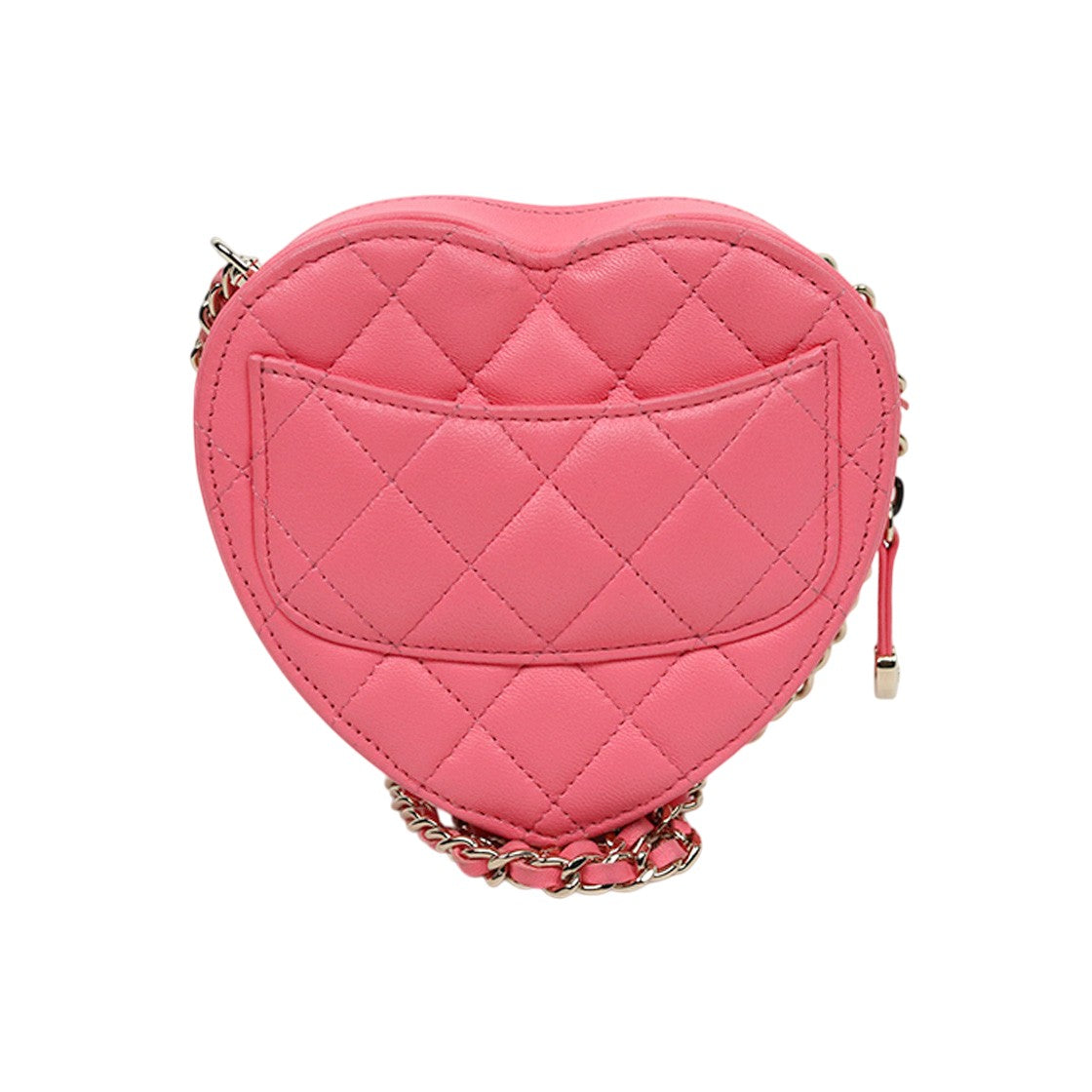 Chanel Pink Heart Crossbody Bag