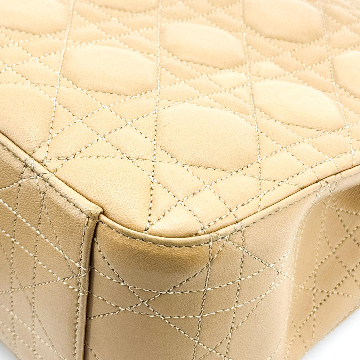 Dior Miss Dior Canage Large Flap Crossbody Bag Beige