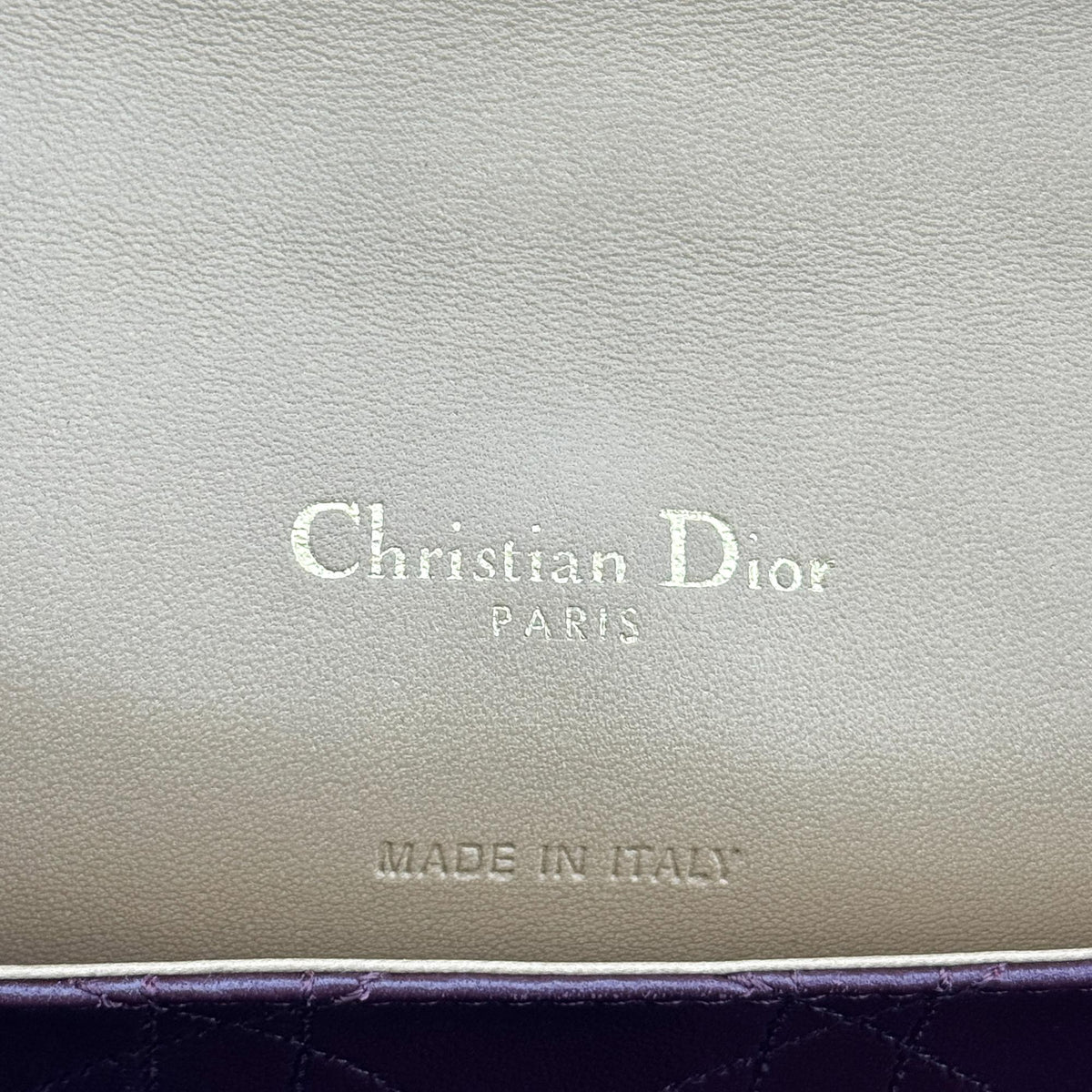 Dior Miss Dior Canage Large Flap Crossbody Bag Beige