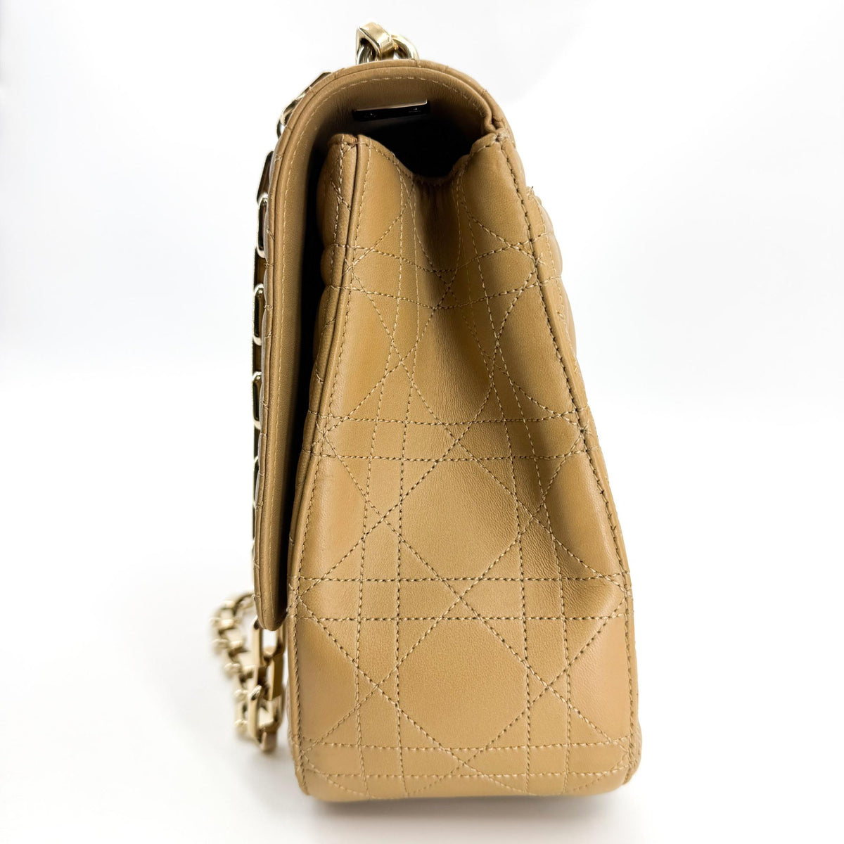 Dior Miss Dior Canage Large Flap Crossbody Bag Beige