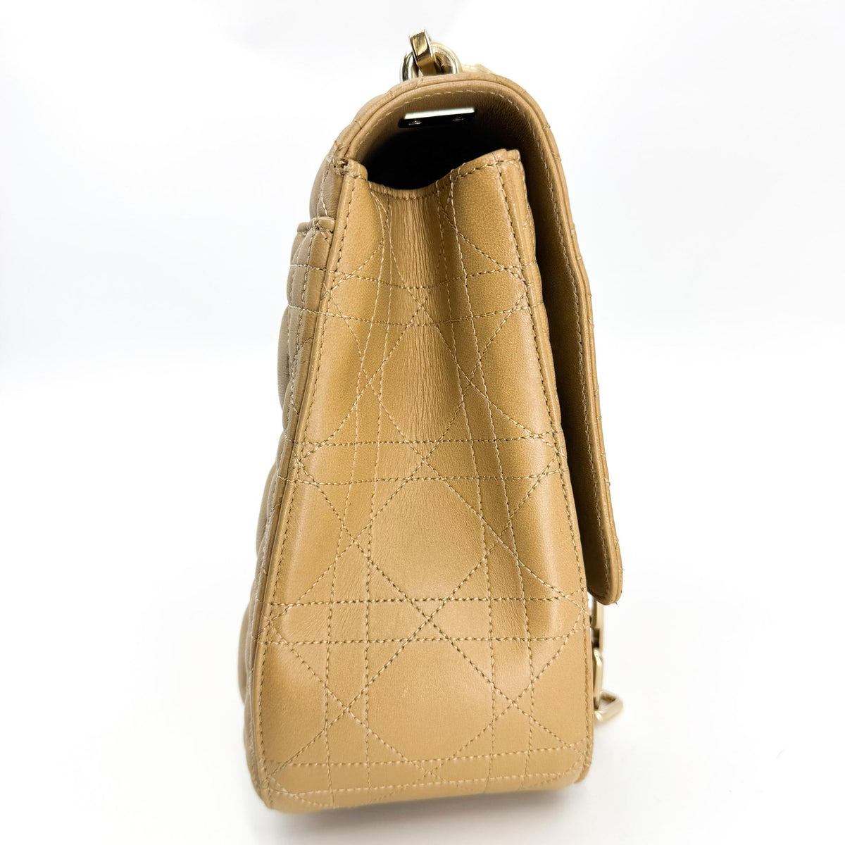 Dior Miss Dior Canage Large Flap Crossbody Bag Beige