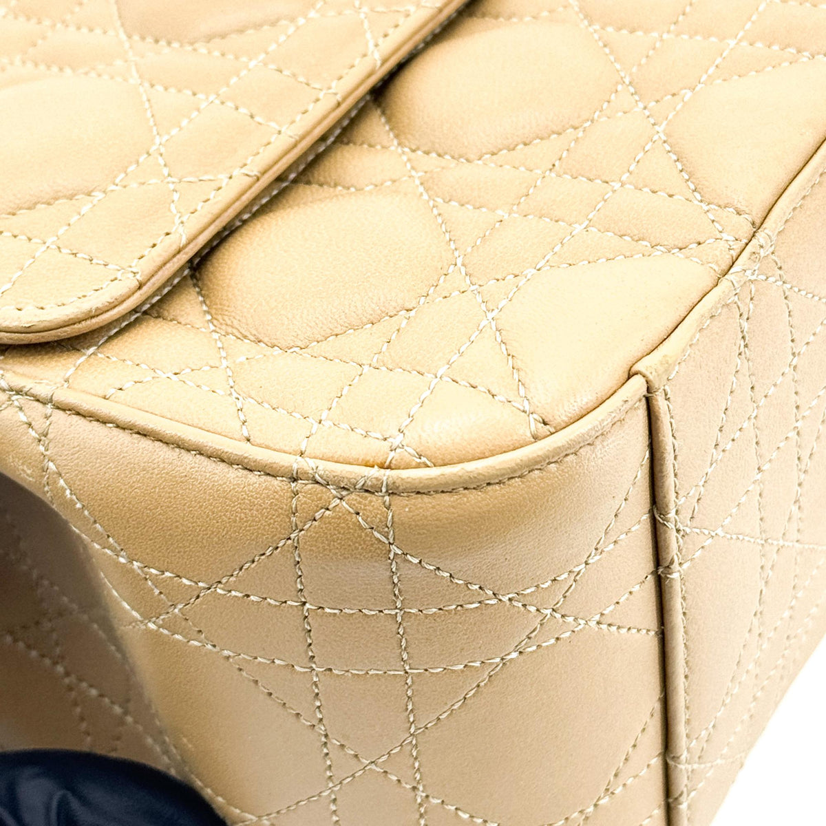 Dior Miss Dior Canage Large Flap Crossbody Bag Beige