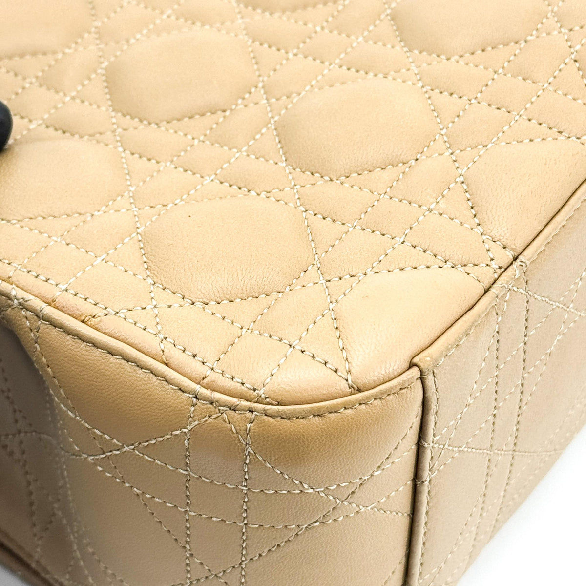Dior Miss Dior Canage Large Flap Crossbody Bag Beige