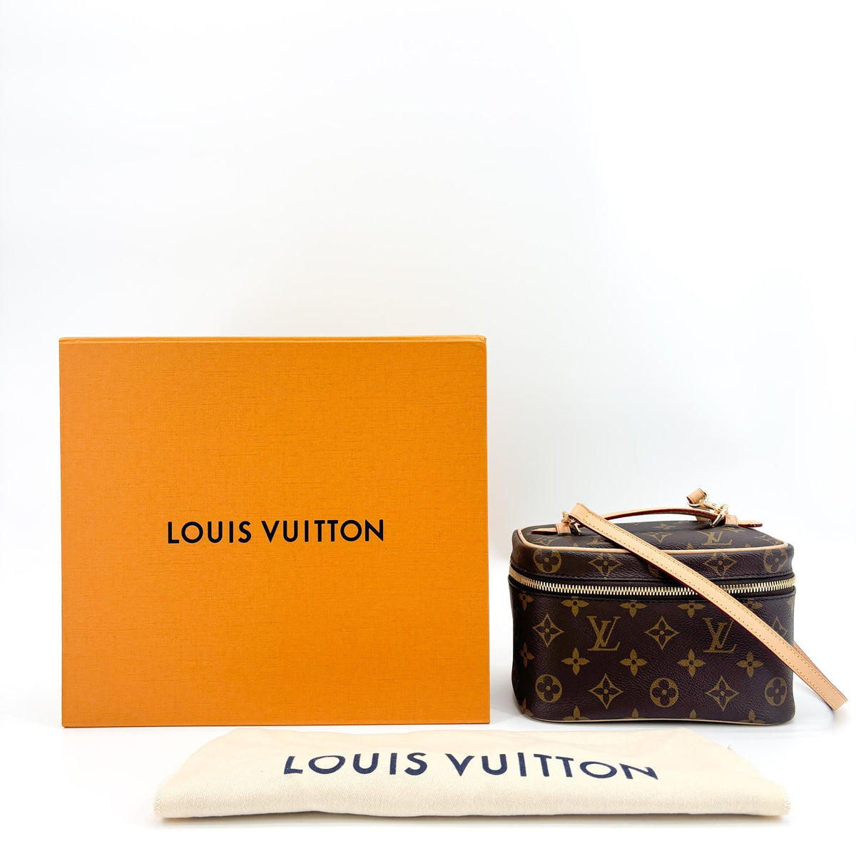 Louis Vuitton Monogram Nice Nano Brown