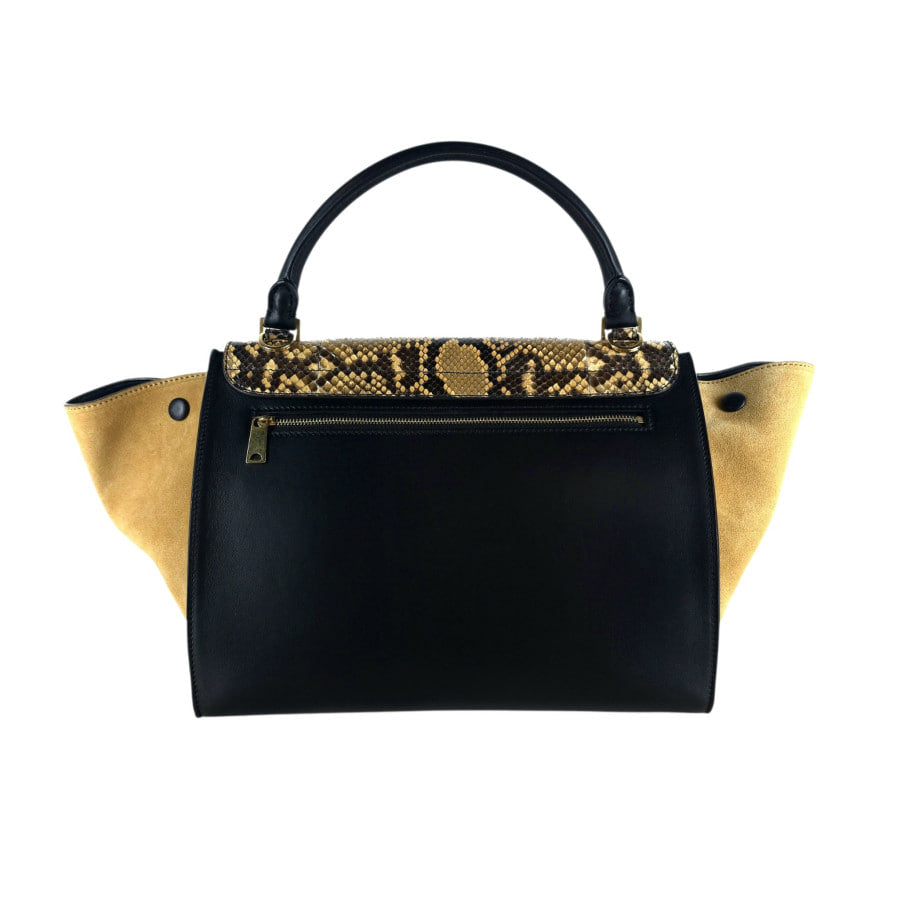Python Trapeze Tote Bag Shoulder Bag