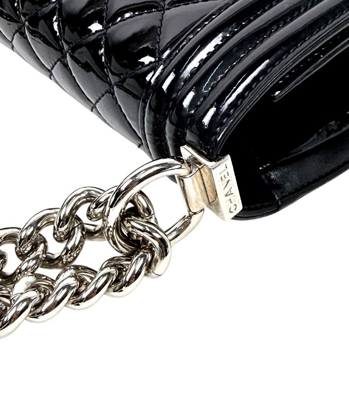 Chanel Black Medium Faded Boy Bag