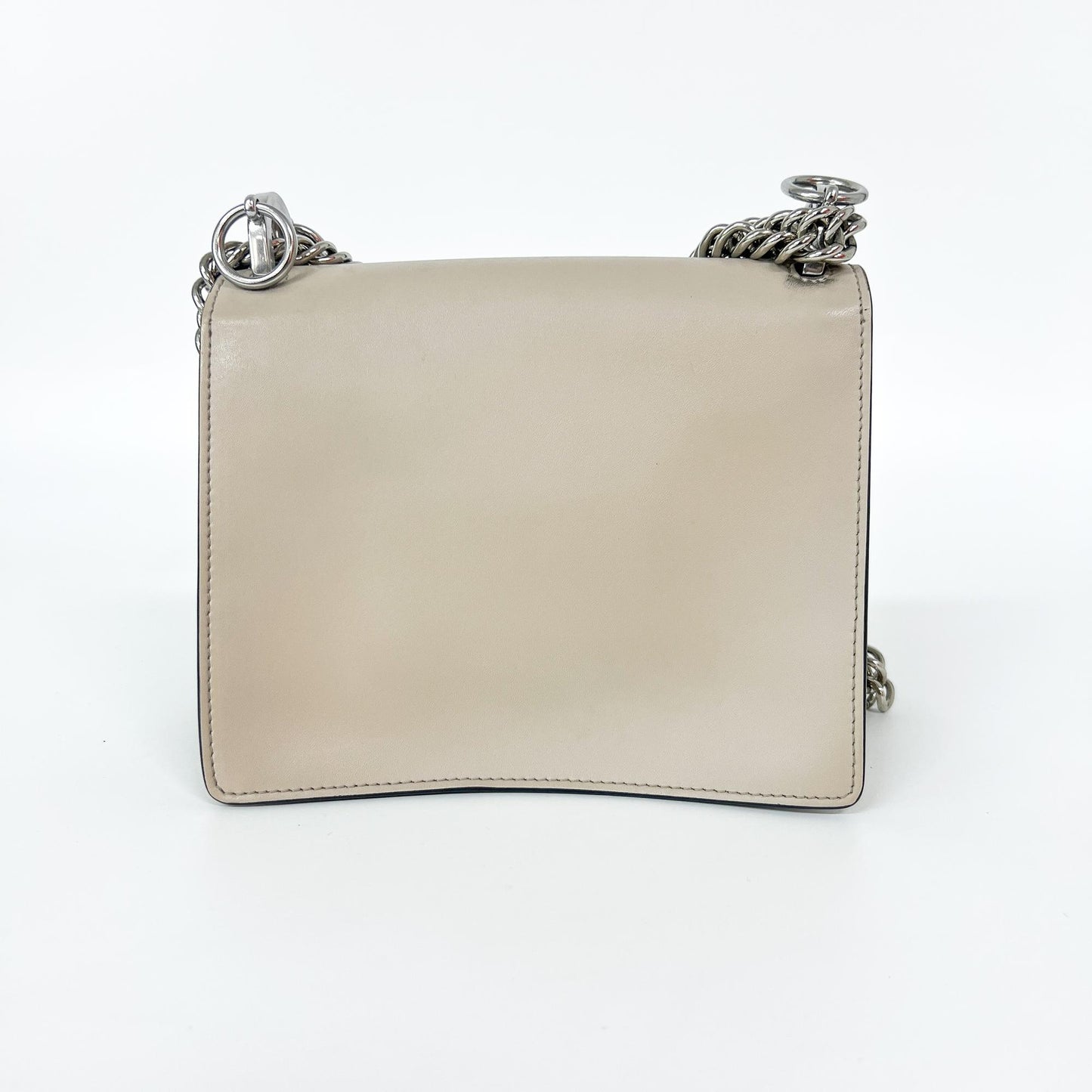 Fendi Khan Eye Small Shoulder Bag Beige