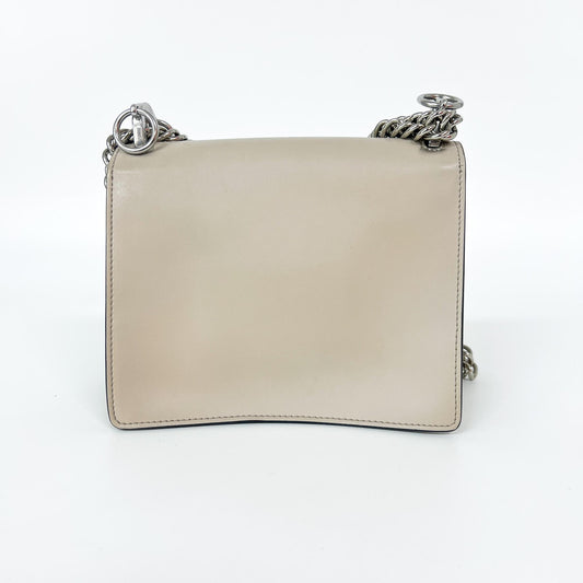 Fendi Khan Eye Small Shoulder Bag Beige