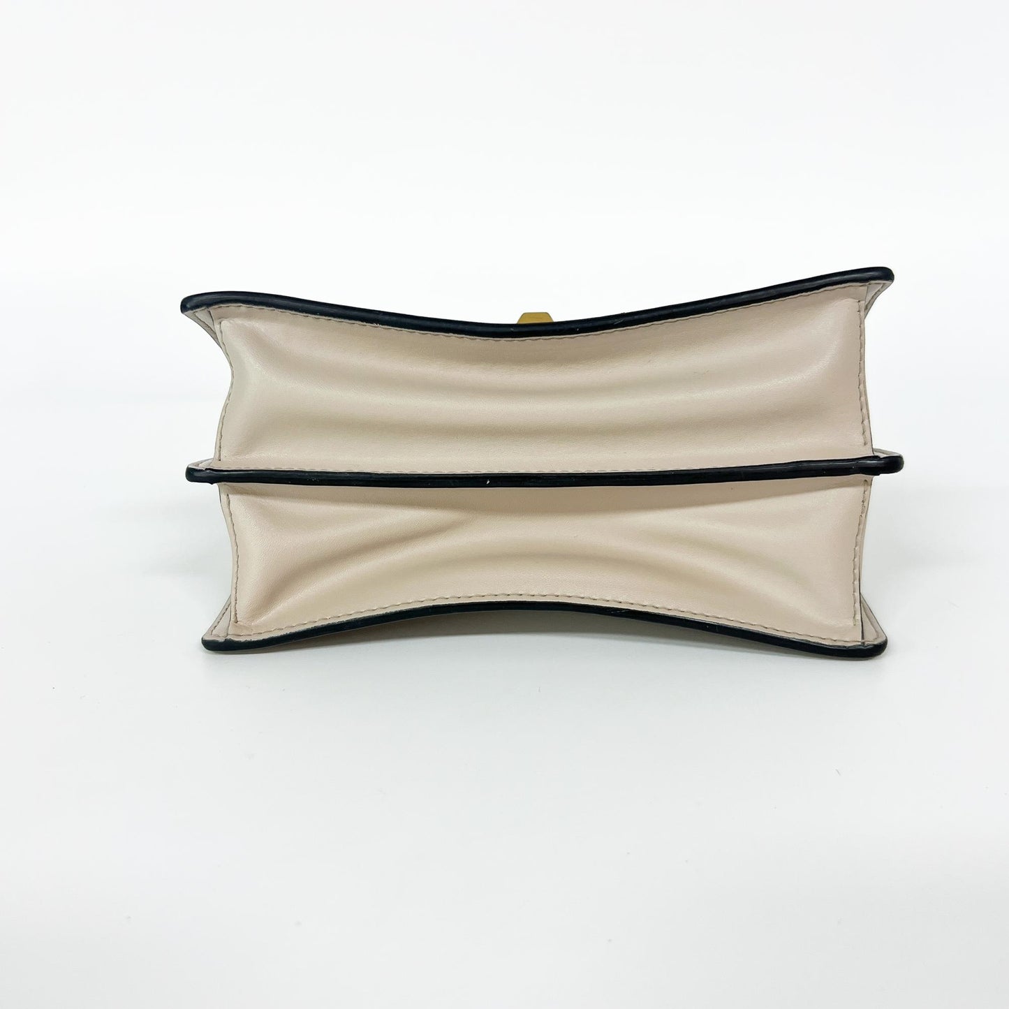Fendi Khan Eye Small Shoulder Bag Beige
