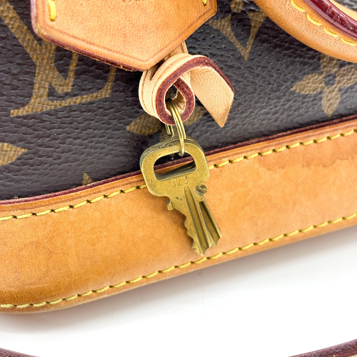 Sac Louis Vuitton Alma BB en toile Monogram