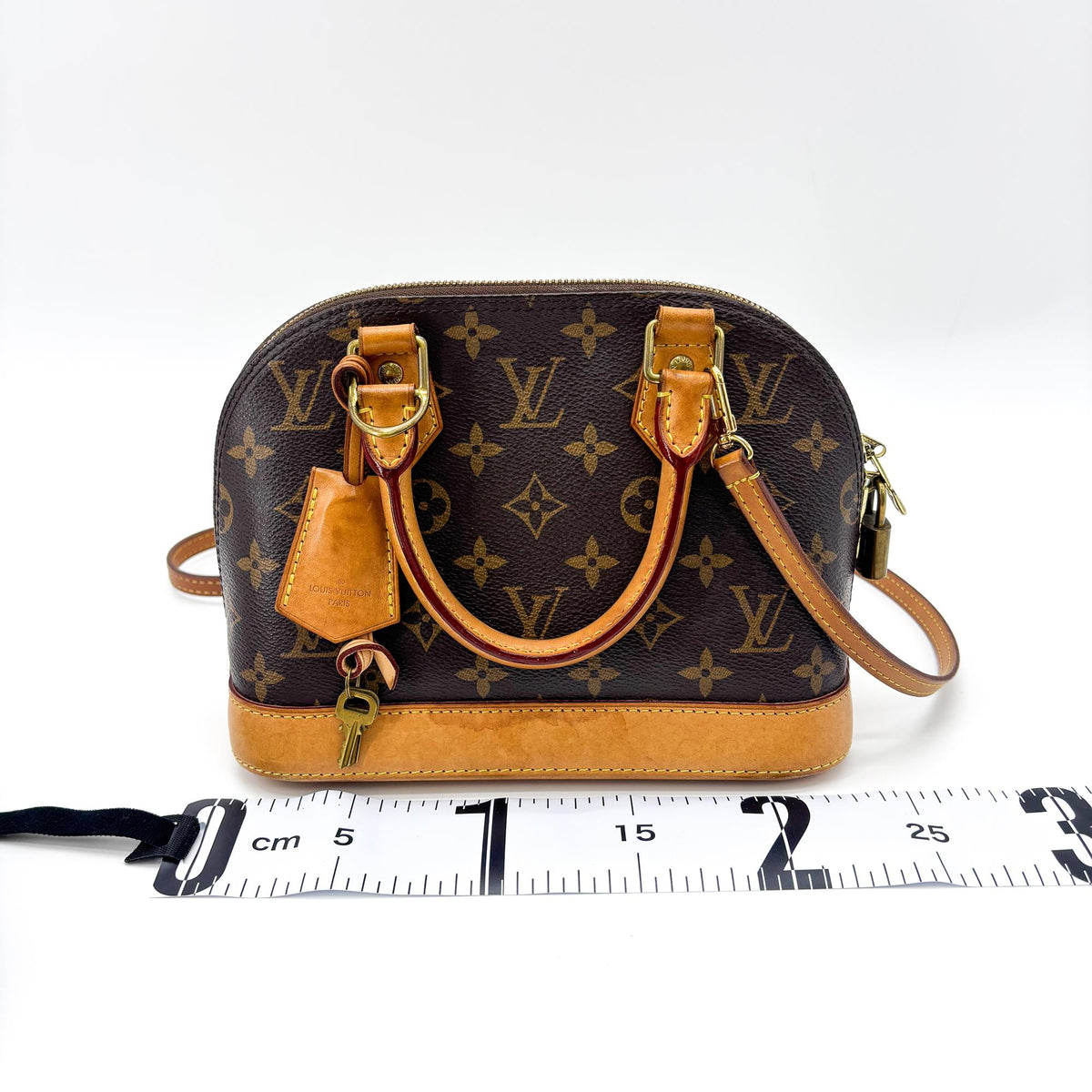 Sac Louis Vuitton Alma BB en toile Monogram