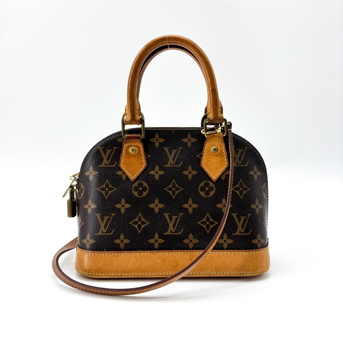 Sac Louis Vuitton Alma BB en toile Monogram