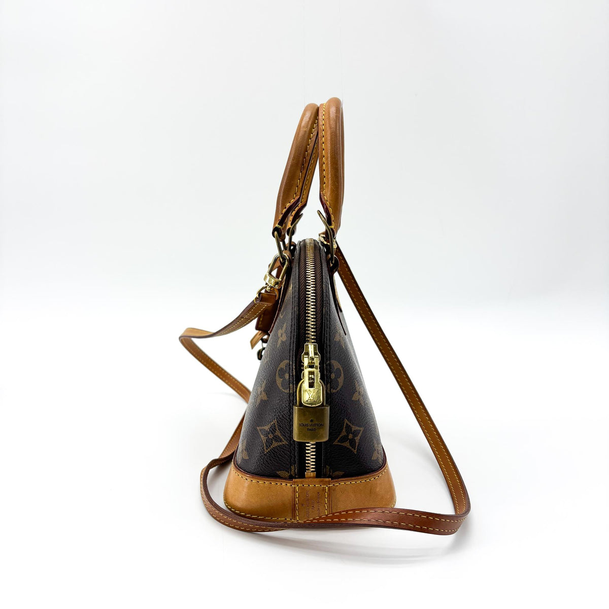 Sac Louis Vuitton Alma BB en toile Monogram