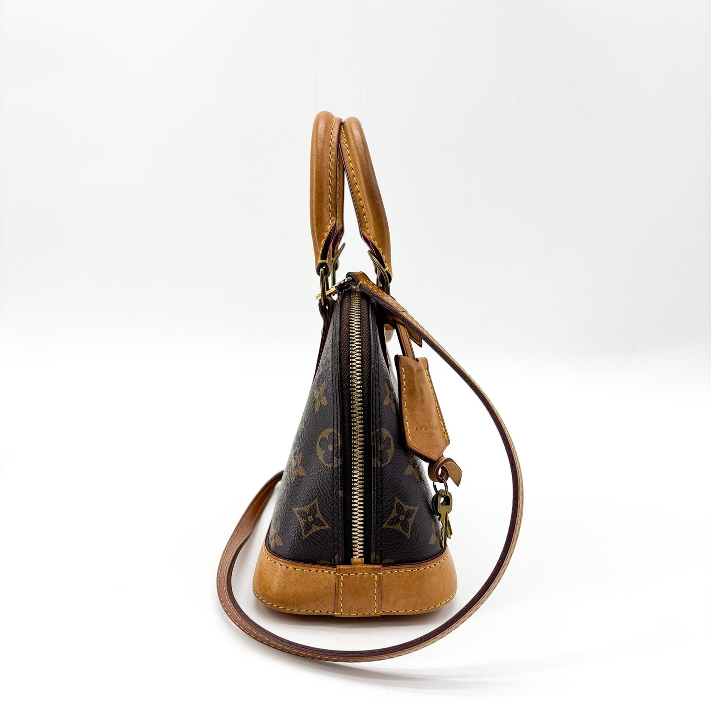 Sac Louis Vuitton Alma BB en toile Monogram