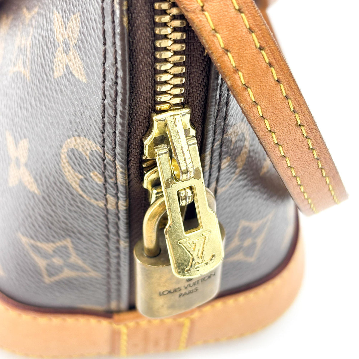 Sac Louis Vuitton Alma BB en toile Monogram