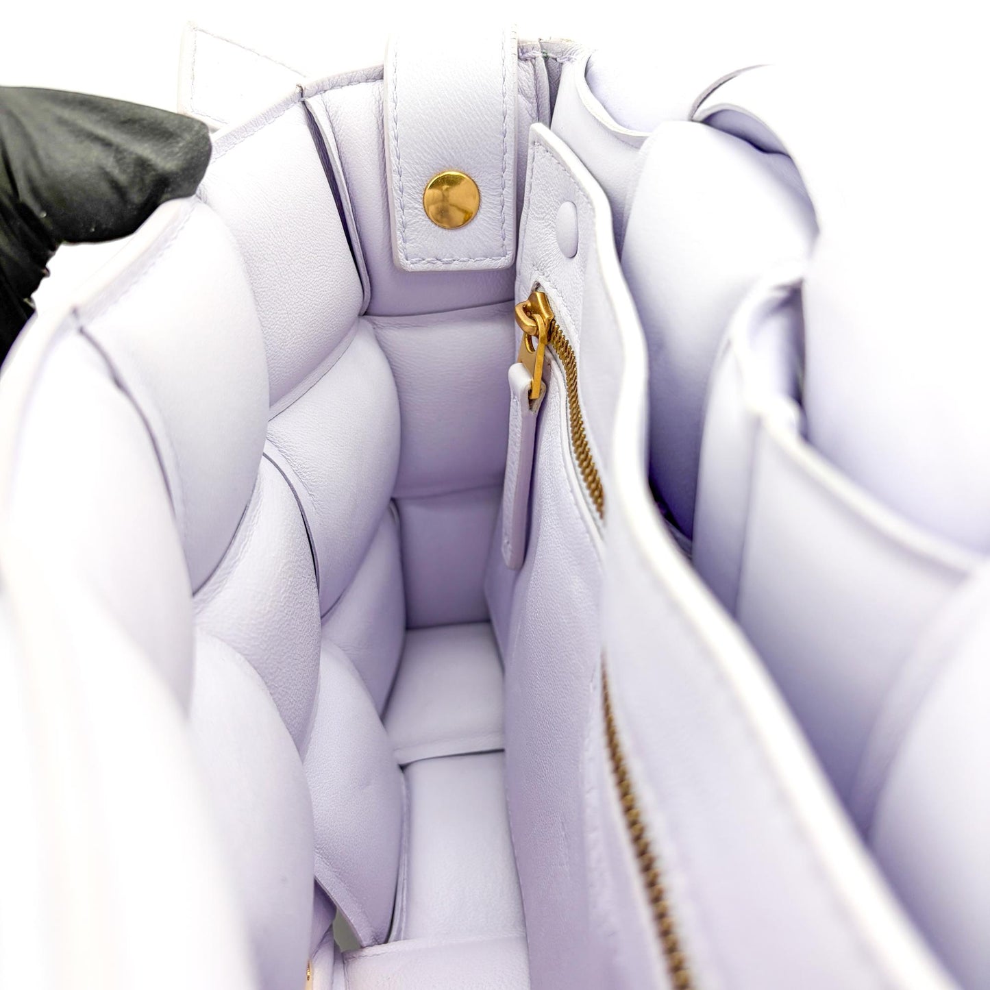 Bottega Veneta Padded Cassette Bag Lavender