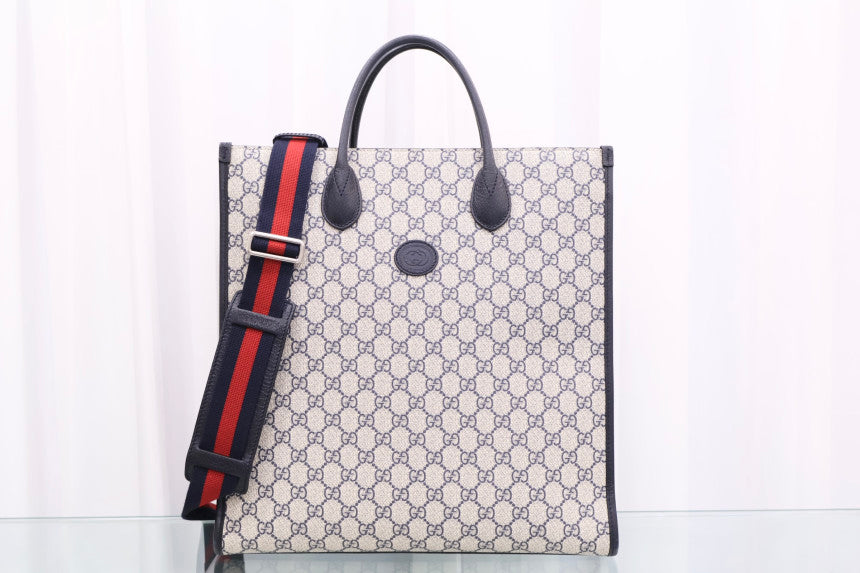 Interlocking G Logo Tote Shoulder Bag 674155