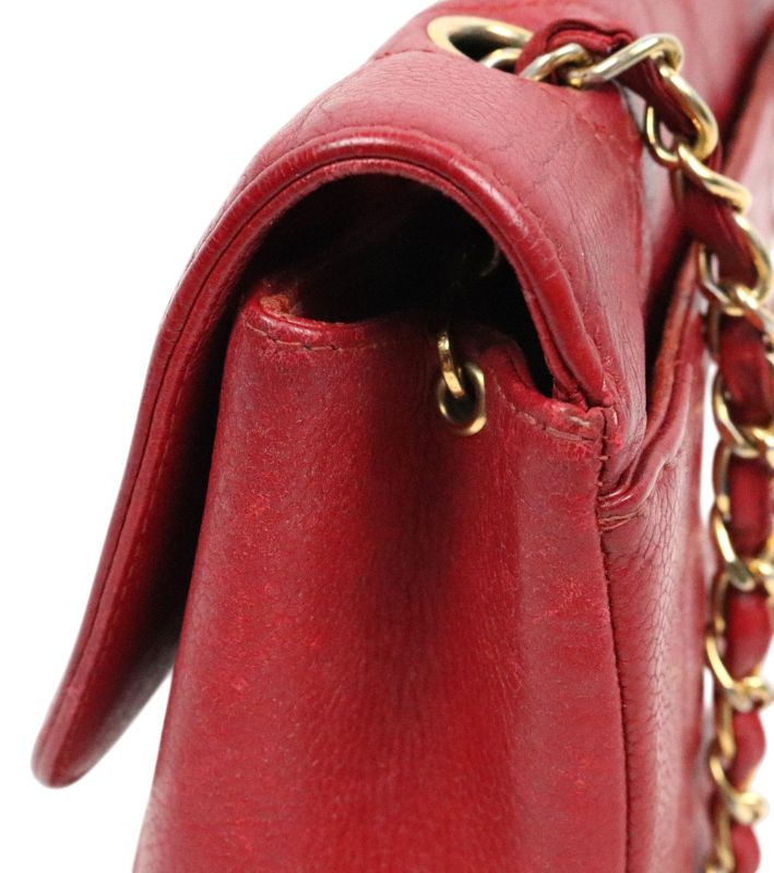 Chanel Red Caviar Diana Bag
