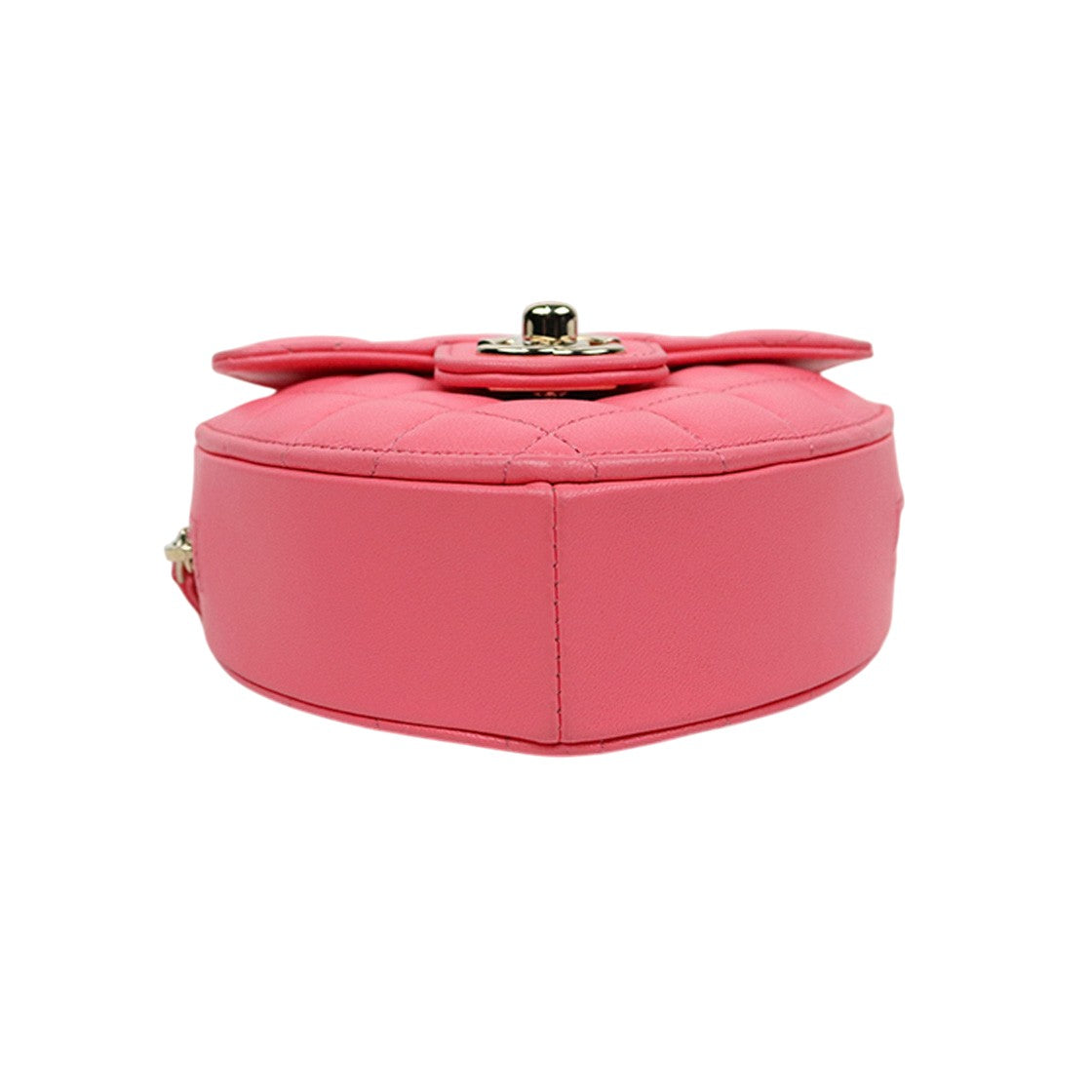 Chanel Pink Heart Crossbody Bag