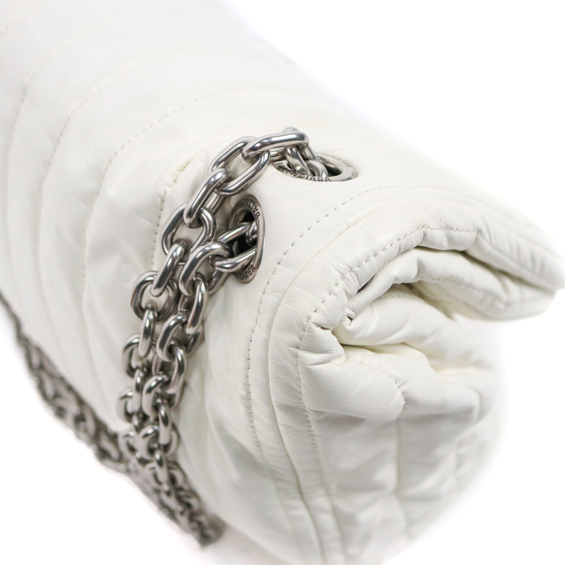 Balenciaga White Medium Monaco