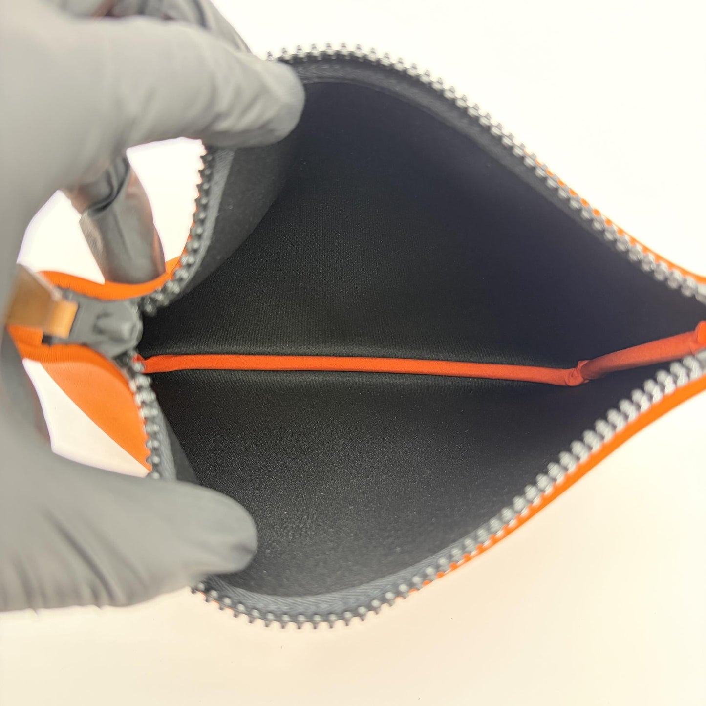 Hermès Neovein Flat Pouch MM Orange