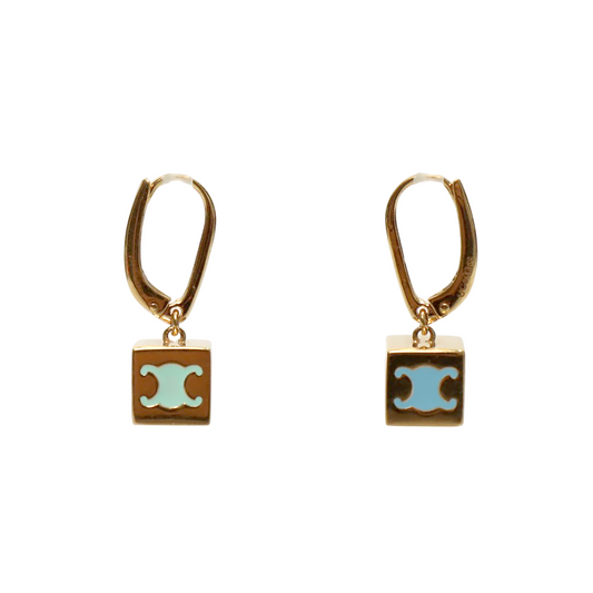 Céline Triope Cube Earrings