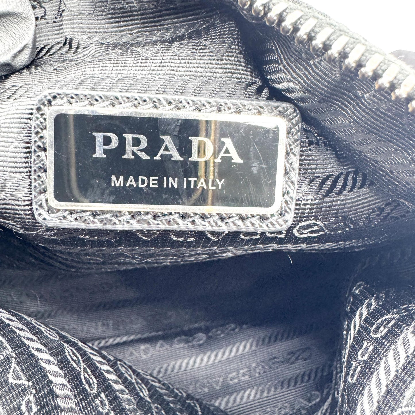 Prada Re-Nylon Saffiano Leather Shoulder Bag