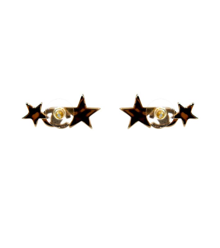 Chanel Coco Mark Star Earrings