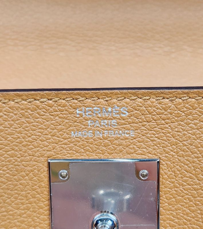 Hermès Size 28 Kelly Tote Bag with "Y" Engraving