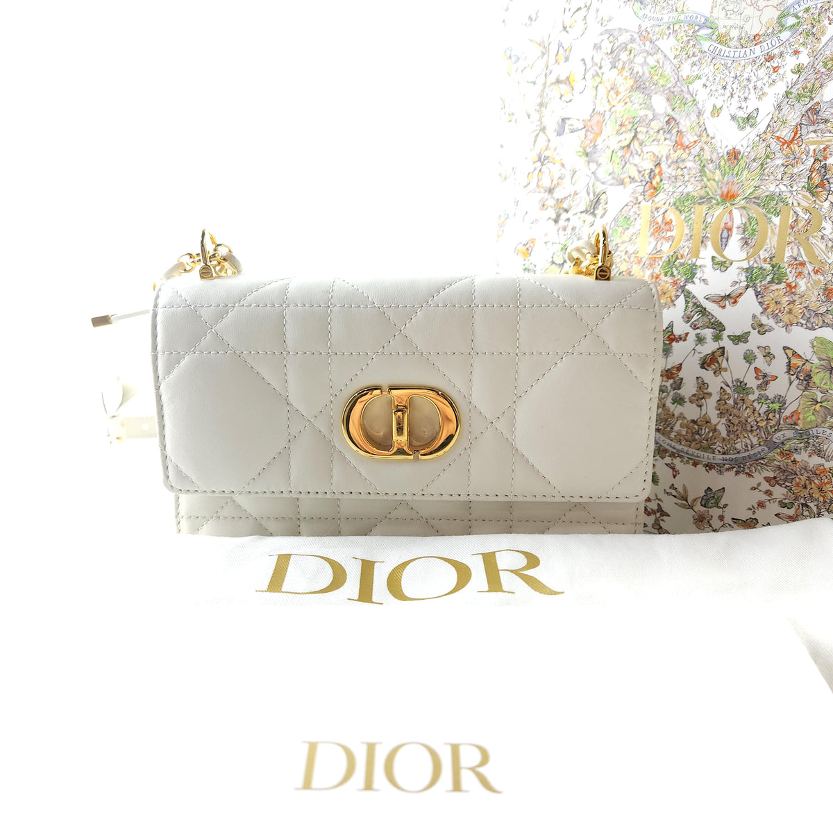 Mini Cannage Miss Caro Shoulder Bag Crossbody Bag