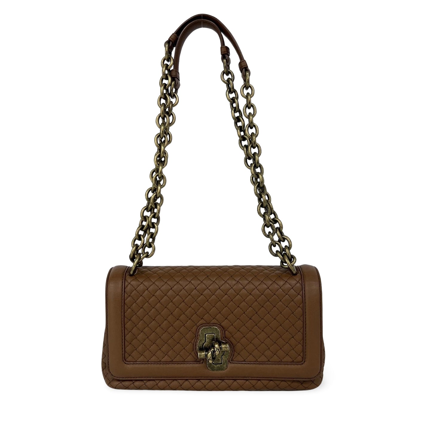 Bottega Veneta Intrecciato Olympia Note Shoulder Bag