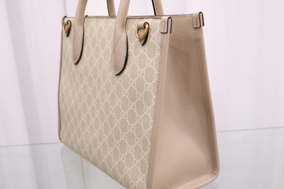 Interlocking GG Small Tote Shoulder Bag 659983
