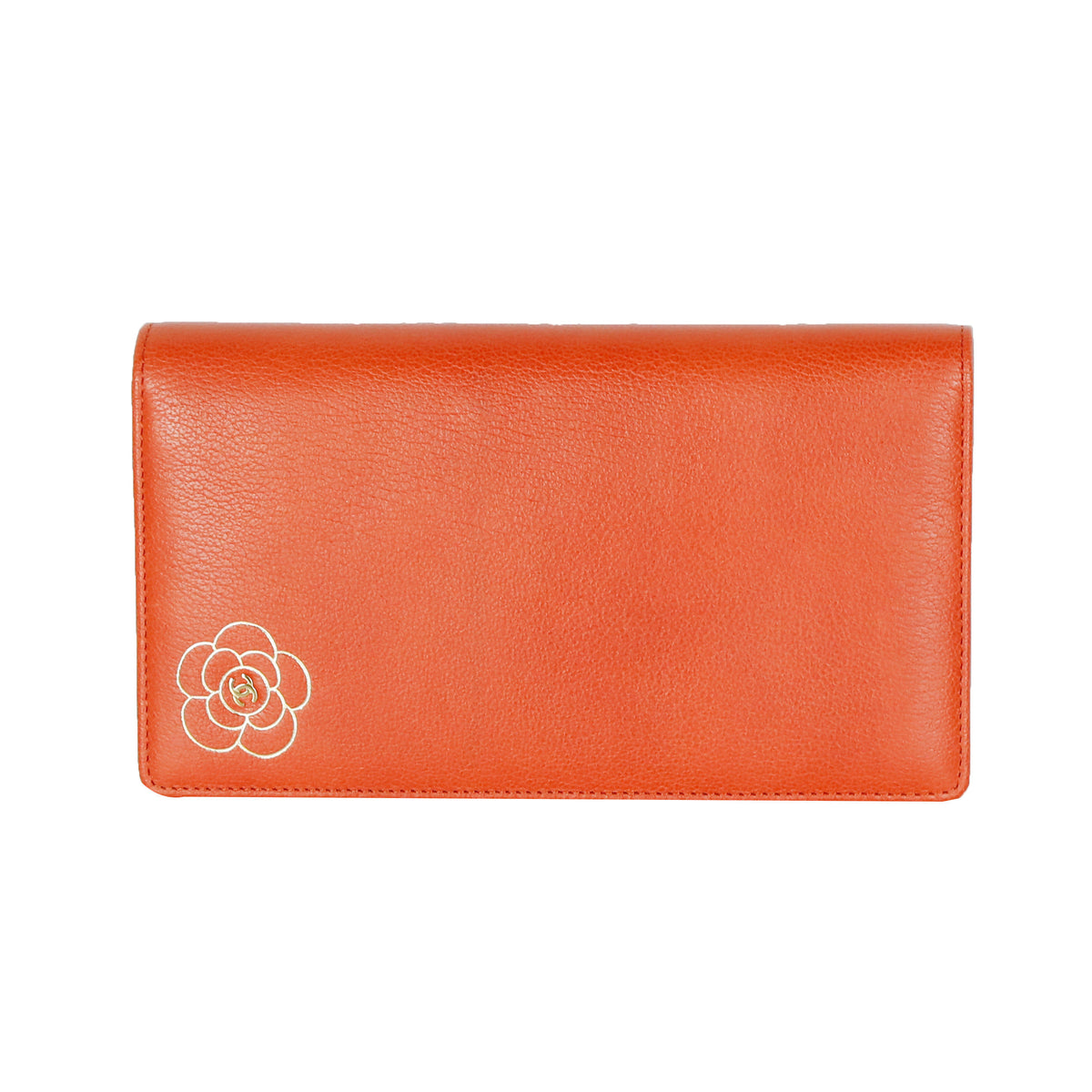 Camellia long wallet