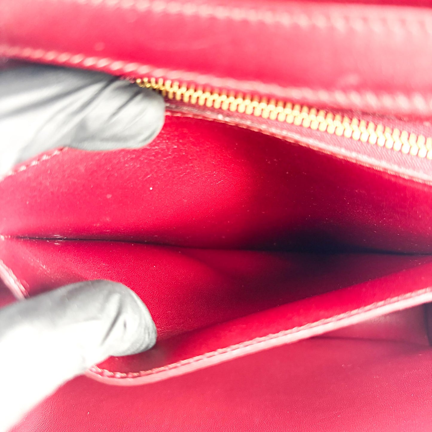 Celine Medium Classic Box Bag Burgundy