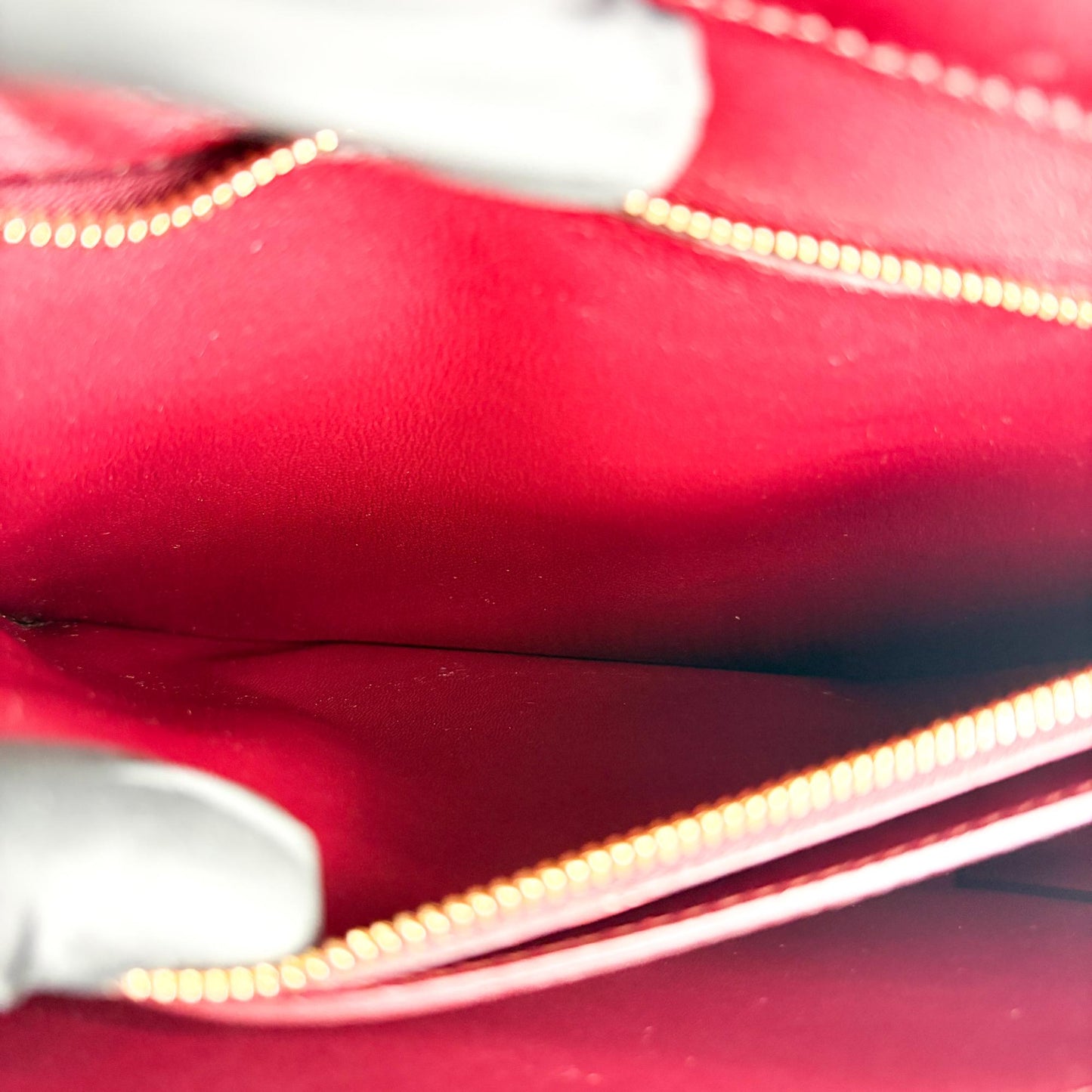 Celine Medium Classic Box Bag Burgundy