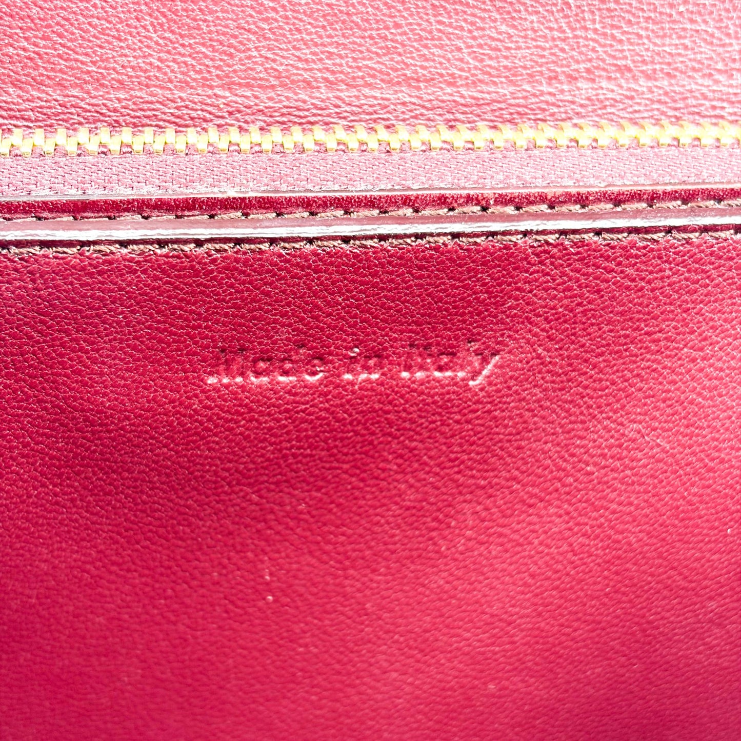 Celine Medium Classic Box Bag Burgundy
